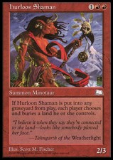 MTG Hurloon Shaman-Shaman of Hurloon-WL-Magic