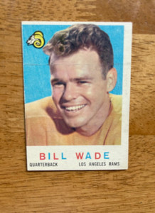 DCC: 1959 Topps Bill Wade Los Angeles Rams #110 GOOD