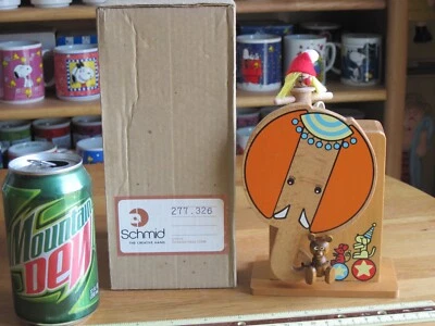 "Caja de música Schmid Pennies from Heaven alcancía musical 7-1/2"" de alto con caja" Foto 1 de 4