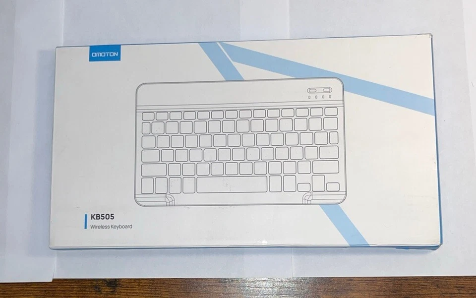 Ultra-Slim Bluetooth Keyboard Compatible with iPad 10.2(9th/ 8th/ 7th#2/290 - Image 1 of 1