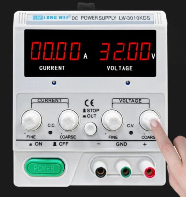 Precision Variable Adjustable Digital Regulated DC Power Supply Dual   - Image 1 of 4