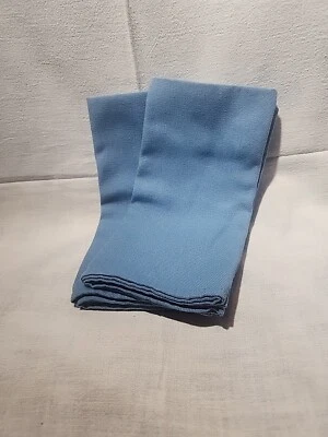 COTTON DINNER NAPKINS - 17" X 17" - Set of 2 - Light Blue  - Image 1 of 2