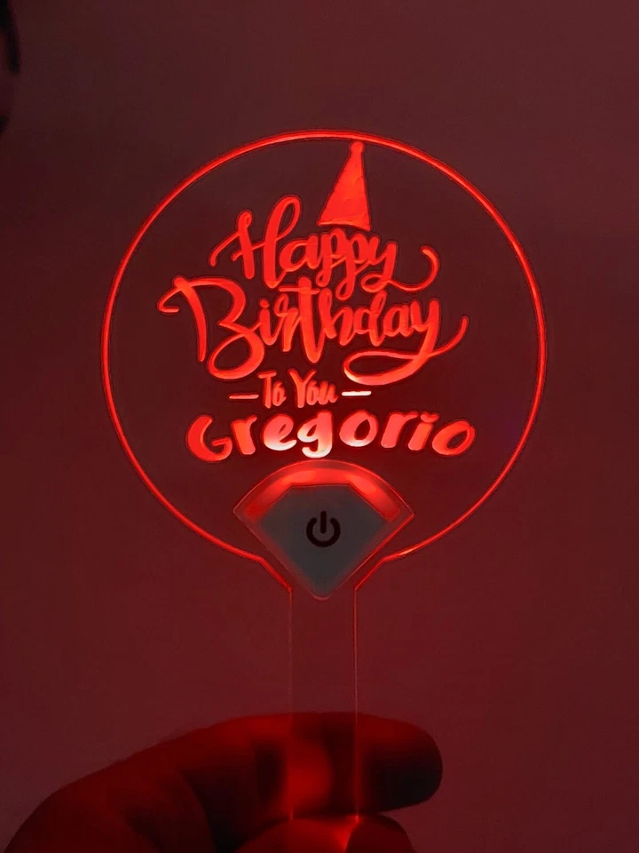 Cake Topper Prima Comunione, accessorio torta comunione compleanno festa 1°18° - Immagine 1 di 4