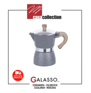 Caffettiera moka in alluminio KAFFETTIERA da 3 TAZZE - Foto 1 di 2