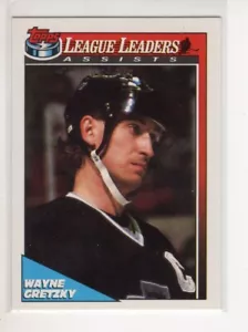 Tarjeta de hockey Topps Wayne Gretzky 1991 #224 Ex - Imagen 1 de 1