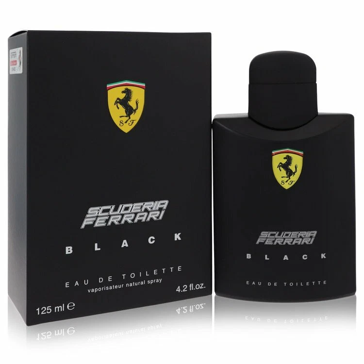 Ferrari Scuderia Black by Ferrari Eau De Toilette spray 4,2 oz - Imagem 1 de 1