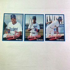 91 BAKERSFIELD ML TEAM SET RARE PIAZZA PEDRO MONDESI ROOKIES RC