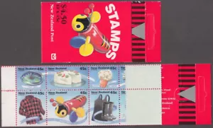 NEW ZEALAND Sc # 1218a MNH CPL BOOKLET of 10 x 45¢ VARIOUS TOPICS - Picture 1 of 1