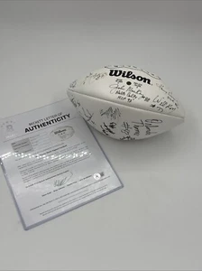 16 Signatures NFL HOF Signed Football John Mackey Houston Fuller Palmer w COA - Picture 1 of 19