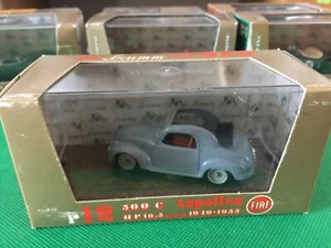 BRUMM Oro #R12 1/43 Diecast  TOPOLINE HP 16.5 1951-1955 Fiat 500C B354 - Picture 1 of 12