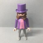 Playmobil Master Of The House Male Brown Hair Beard Top Hat Mansion 70890 5300