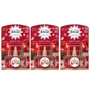 Febreze 3Volution Duftstecker Nachfüllflakon Apfel & Zimt - 3x 20ml - Bild 1 von 8