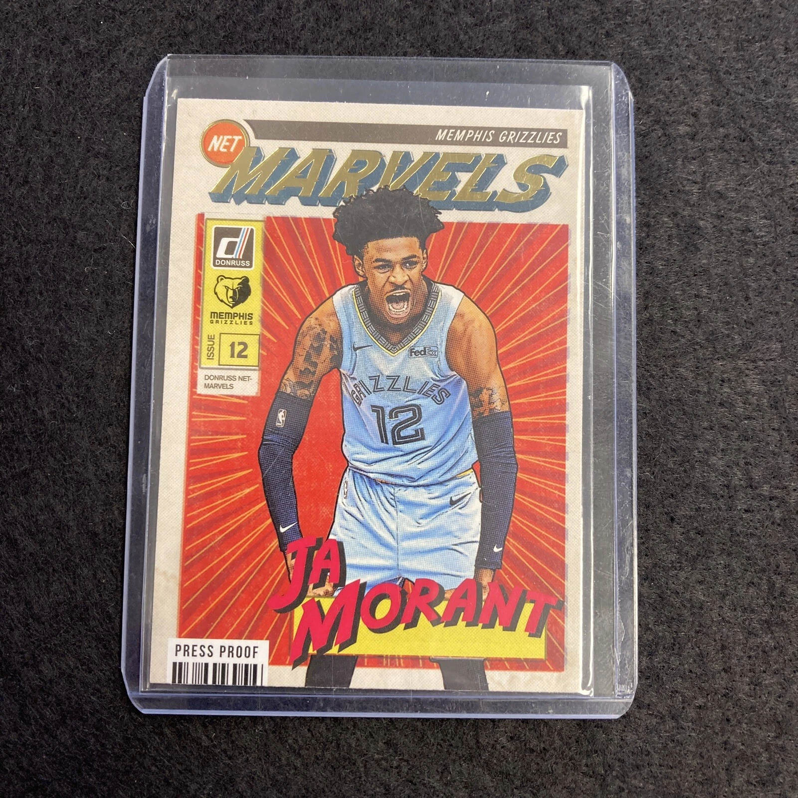 RC 2019 NBAカード Ja Morant Net Marvels Ja Morant 2019 Donruss #9 Net Marvels - Press Proof Price