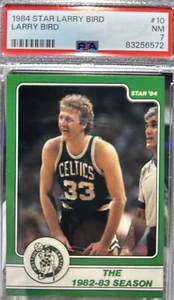 1984  Star  #10 🔥 Larry Bird - Picture 1 of 3