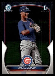 2023 Bowman Chrome Prospects Angel Cepeda G104 #BCP-205