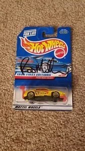 #652 First Editions Pikes Peak Celica Hot Wheels Signed By Rod Millen - Picture 1 of 5
