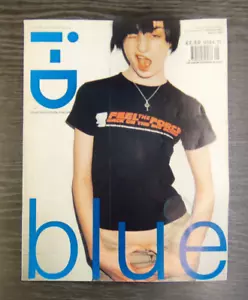 i-D Magazine: August 1998 (No.178) - The Very Blue Issue (Erin O'Connor) - Picture 1 of 3