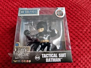 Justice League - Tactical Suit Batman - Metalfigs Figurine - the Cast Metal - - Picture 1 of 1