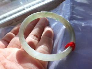 Braccialetto Braccialetto Genuino Naturale A Giadeite Giada Floreale Sole Verde Ghiacciato - Foto 1 di 10