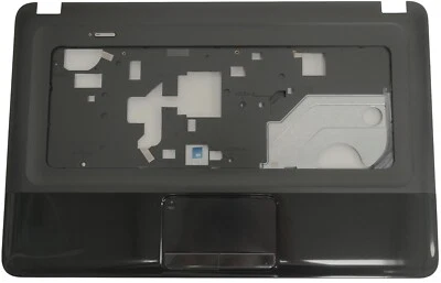 New HP Compaq Presario CQ58 Black Palmrest Touchpad Housing Cover 686283-001 - Image 1 of 2