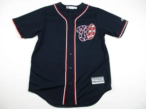 Mens Medium Bryce Harper Washington Nationals Majestic Cool Base jersey sewn - Picture 1 of 8