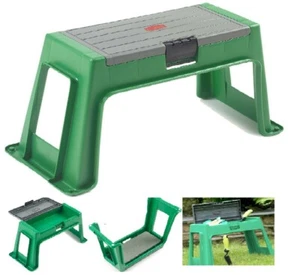 Portable Garden Kneeler Stool Seat Chair Tools Storage Gardening Padded 3in1 New - Picture 1 of 3