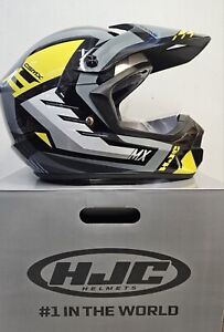 HJC CL-XYII, Phyton Off Road Riding Helmet *2XL,3XL* Yellow,Bk,Gray