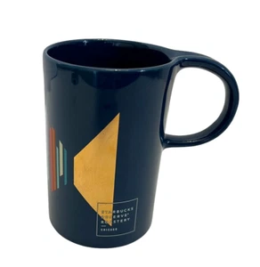 Starbucks Kaffee Tee Becher Tasse Chicago Exclusive Reserve Roastery 10oz blau - Bild 1 von 12