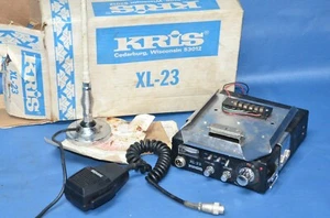 Antena de micrófono de radio móvil KRIS XL 1977- 23 CB de colección probada para caja de reparación - Imagen 1 de 12