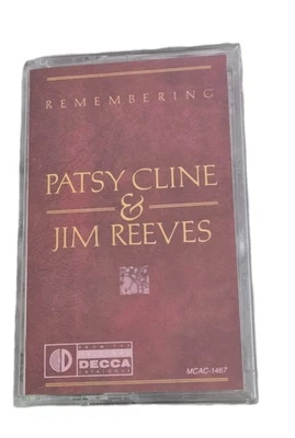 Rememvering Jim Reeves & Patsy Cline  (Cassette Tape, 1988 New Sealed  - Image 1 of 2