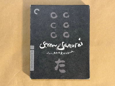 Seven Samurai Criterion Collection Blu‑ray – Akira Kurosawa Masterpiece (2‑Disc) Foto 1 de 4
