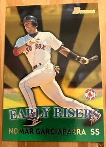 1999 Nomar Garciaparra Bowman Early Risers #ER-7 Boston Red Sox BARGAIN - Picture 1 of 2