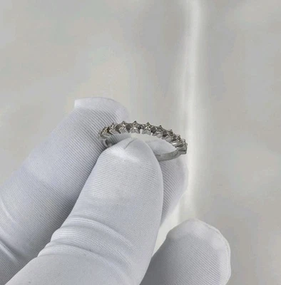 Natural Diamond Ring 925 Sterling Silver Handmade Ring Star Cut Diamond Ring - Image 1 of 4