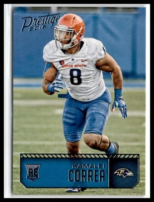 Kamalei Correa 2016 Panini Prestige #293 RC Rookie Baltimore Ravens - Image 1 of 2