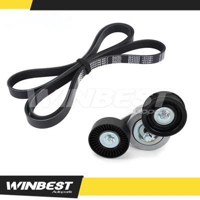 Serpentine Belt Component Kit for 07-13 Dodge Nitro Jeep Liberty Ram 1500 Aspen - Image 1 of 4
