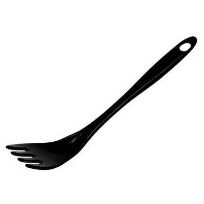Chef Craft 11.5" Long Melamine Turner Fork Kitchen Utensil - Black or White - Image 1 of 4