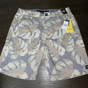 New NWT Mens Rip Curl Boardwalks Floral Print Hybrid Performance Shorts Size 30 - Picture 1 of 3
