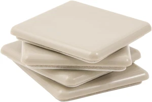 Cursori per Mobili Pesanti Quadrati Autoadesivi per Superfici in Moquette (4 Pezzi) - 2-1 - Foto 1 di 12