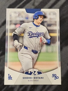 2024 Topps 50/50 Collection: Shohei Ohtani #40 Home Run #24 Dodgers - Picture 1 of 2