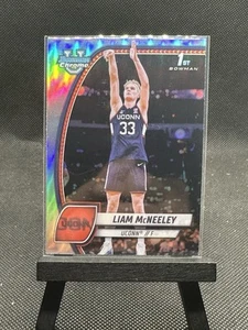 Sale Liam McNeeley Silver Refractor 2024-25 Bowman U Chrome Basketball - Picture 1 of 2