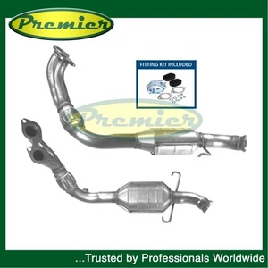 Premier Catalytic Converter Kit Fits Saab 900 9-3 2.0 2.3 4960175 - Picture 1 of 9