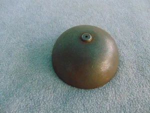 ANTIQUE LARGE SHELF PILLAR SCROLL COLUMN TALL CASE CLOCK 4" CAST BELL PARTS - Picture 1 of 4