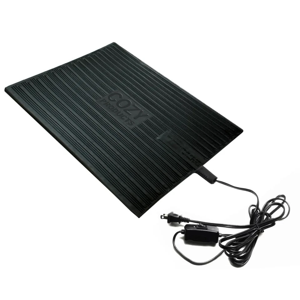 Acogedor calentador de pies grande alfombrilla de goma térmica para hogar oficina garaje coche 120W Foto 1 de 1