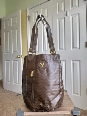 Valentino винтажный подпись ведро сумка с короткими ручками в отличном состоянии  - Изображение 1 из 4