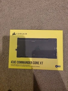 Corsair iCUE COMMANDER CORE XT Smart RGB Lighting & Fan Speed Controller - Black - Photo 1/2