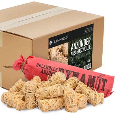 10 kg Holzwolle Anzünder Ökoanzünder Feueranzünder Kaminanzünder SONDERANGEBOT!! - Bild 1 von 4