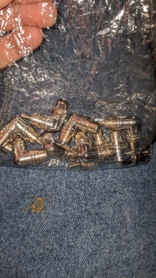 Pacote com 10 plugues macho prata RCA para adaptador de ângulo reto fêmea RCA - Imagem 1 de 2