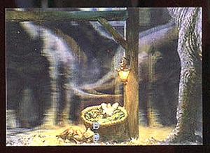 James Gurney's DINOTOPIA - Dinovision Chase Card DV-5 - Dinosaur Barns - Picture 1 of 2