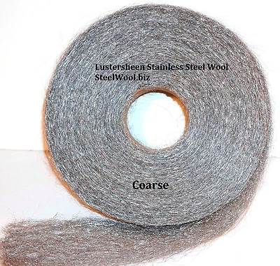 LUSTERSHEEN Stainless Steel Wool Reel 5 lb Reel - Coarse