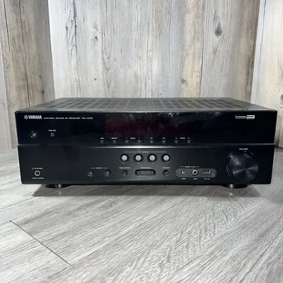 Yamaha RX V375 AV Receiver Black RXV375 (No Remote) - Image 1 of 4